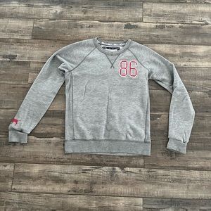 Victoria’s Secret gray sweatshirt